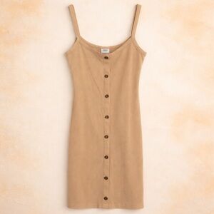 AWARE BY VERA MODA RIBBED MIDI DRESS